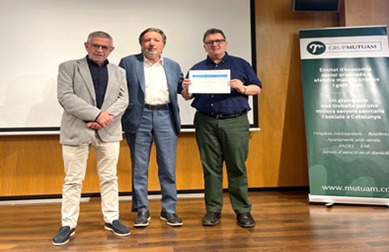 La Fundació Mutuam premia el projecte Xarxa de Salut i Benestar a casa de l’EAP Sardenya
